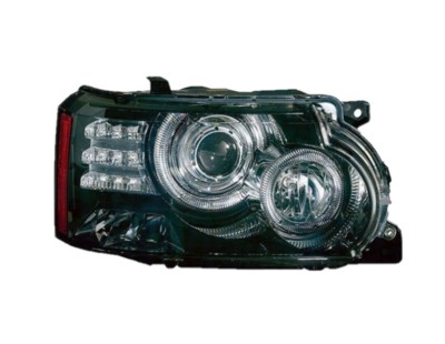 Far LAND ROVER RANGE ROVER (LM), 06.2009-12.2012, partea dreapta, Magneti MARELLI, bi-xenon; D3S+H7+LED; electric; negru; cu transformator; cu motor; foto