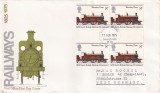FILATELIE TEMATICA - PLIC ANGLIA / MAREA BRITANIE TEMATICA TRANSPORT TRENURI, Transporturi, Stampilat