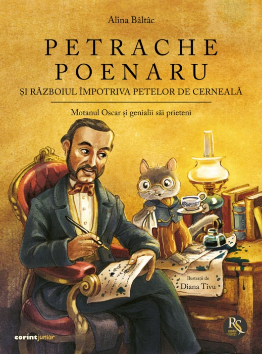 Petrache Poenaru și războiul &icirc;mpotriva petelor de cerneală