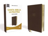 Reina Valera 1960 Santa Biblia Ultrafina Letra Grande, Leathersoft, Caf