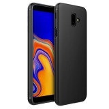 Husa Silicon Samsung Galaxy J6 Plus Neagra, Protectie Soc, Praf, Zgarieturi, MyStyle Perfect Fit
