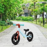 Bicicleta Balans Juju Fun Cruiser Albastra, Fara Pedale, Roti EVA 12&quot;, Reglabila, 2-4 Ani, Copii