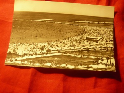 Ilustrata Constanta - Pe plaja - Vedere , circulat 1970 foto