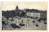 AD 1029 C. P. VECHE -BRUXELLES -PORTE DE NAMUR -1938 -BELGIA-MASINI DE EPOCA