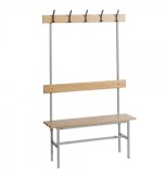 BANCA VESTIAR SIMPLA CU SPATAR L1000, 1000x360x1600 mm, EXTRA