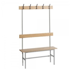 BANCA VESTIAR SIMPLA CU SPATAR L1000, 1000x360x1600 mm, EXTRA