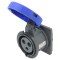 Conector alimentare AC trifazat IP&amp;S 250V IP67 soclu mamă AMPHENOL