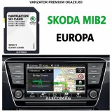 Cumpara ieftin Card Navigatie GPS Skoda Amundsen MIB2 Europa+Romania 2023 Octavia Superb Fabia Rapid Yeti Kodiaq