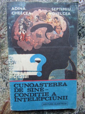 Adina Chelcea - Cunoasterea de sine-conditie a intelepciunii foto