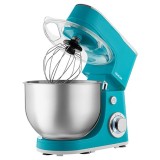 Robot de bucatarie Sencor 1300W cu bol inox 5.5L, turcoaz