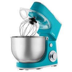 Robot de bucatarie Sencor 1300W cu bol inox 5.5L, turcoaz