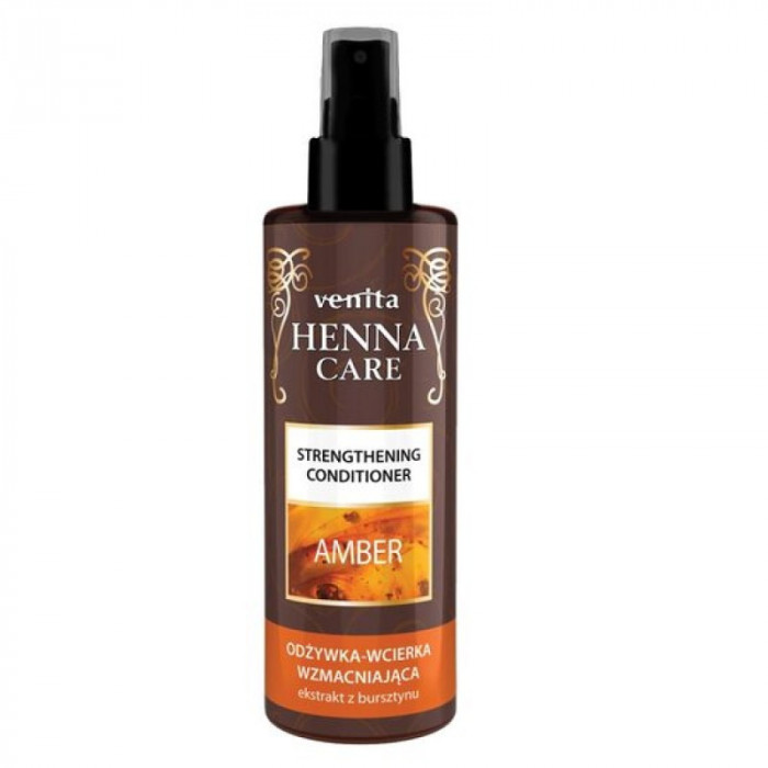 Lotiune hidratanta si fortifianta pentru par si scalp Henna Care Venita, 100 ml, chihlimbar