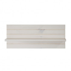 Etajera Lyngby din lemn masiv de pin, alb, 54 x 21.9 x 14.4 cm foto