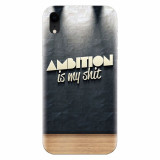 Husa silicon pentru Apple Iphone XR, Ambition Is My Shit