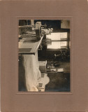 FOTOGRAFIE VECHE KRONSTADT BRASOV ATELIER GRATNER INTERIOR DE CASA 1910