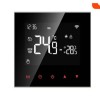 Termostat inteligent Wi-Fi pentru centrala termica, Smart Life / Tuya APP, Negru