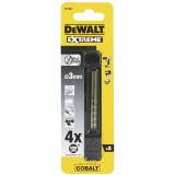 DeWalt DT4902 - Set burghie metal HSS-CO 3 mm tija cilindrica 2 bucati