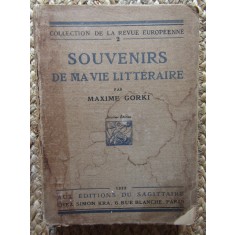 Souvenirs de Ma Vie Litt&eacute;raire - Maxime Gorki