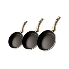 Set Tigai Bialetti Madame Pearl 3 piese 20-24-28 cm