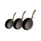 Set Tigai Bialetti Madame Pearl 3 piese 20-24-28 cm