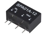 Convertor DC/DC 1W 9-18V la 12V 8-83mA SIP6
