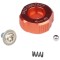 Code Pad Adjuster Knob Kit - Orange Ultimate FactoryBikes