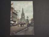 Carte Poștală Britanică originală &ndash; Biserica St. Peter Nottingham (cel mai probabil din perioada 1900&ndash;1940)