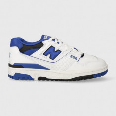 New Balance sneakers din piele BB550SN1 culoarea alb