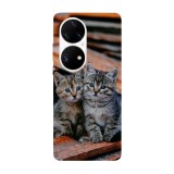 Husa compatibila cu Huawei Mate 40 Pro model Sweet family, Silicon, TPU, Viceversa, Transparent, Carcasa