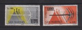 SAN MARINO,1965 MI. 843-844 MNH, Nestampilat