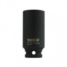 Cheie tubulara hexagonala de impact adanca 1/2” 27mm, Yato YT-1047