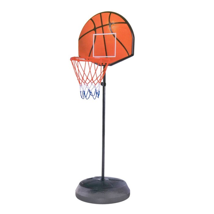Cos de baschet, 170 cm, inaltime reglabila, include pompa de mana si mingea