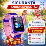 SMARTECH SmartWatch pentru copii cu functie telefon (SIM), Camera, Functie Monitorizare, Localizare LBS, Apelare SOS, Agenda telefonica S320