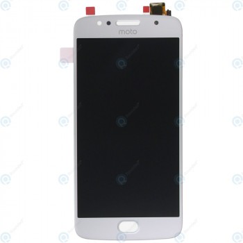Motorola Moto G5s (XT1793, XT1794) Modul display LCD + Digitizer alb foto