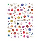 Cumpara ieftin Abtibilduri Unghii SensoPRO Milano Flower Box, model HANYI-614