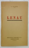 LENAU de C. PAJURA , VERSURI , 1942 , DEDICATIE *