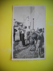 HOPCT 402 P CU ULCIORU LA TARG-ROMANIA VIATA LA TARA-FOTOGRAFIE VECHE TIP 1/2 CP