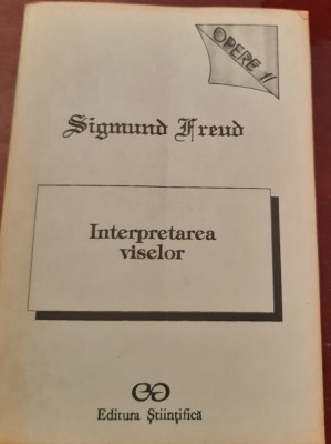 INTERPRETAREA VISELOR FREUD foto
