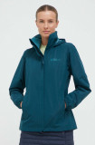 Jack Wolfskin jacheta de exterior Stormy Point culoarea verde