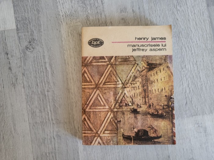 Manuscrisele lui Jeffrey Aspern de Henry James