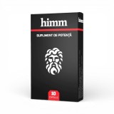 Capsule HIMM, pentru potență, erecții puternice și &icirc;mbunătățirea performanțelor intime, 10 buc