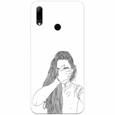 Husa silicon pentru Huawei P Smart 2019, Dont Look foto