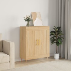 vidaXL Servantă, stejar sonoma, 69,5x34x90 cm, lemn compozit 830183
