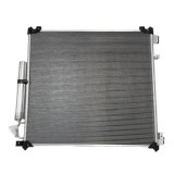 Condensator AC Land Rover Defender 20, Discovery 20, Range Rover Sport 20, Range Rover 20; dimensiuni [mm]: 630x572x12, iesire 11,1mm, intrare