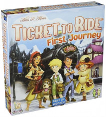 Joc Ticket To Ride First Journey Europe Edition foto