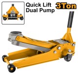 Cric hidraulic cu role 3 t garda joasa, 515 mm - Ingco HFJ304
