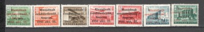 Ungaria.1956 Emisiunea SOPRON Seria scurta 7 buc. XU.361 foto