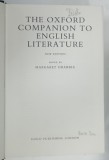 THE OXFORD COMPANION TO ENGLISH LITERATURE , NEW EDITION by MARGARET DRABBLE , 1985