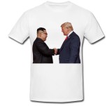 Tricou &quot; Donald Trump with friend Kim Jong Un &quot;