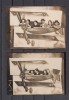 Lot 2 x fotografii trucaj avion - Targul Mosilor Bucuresti Mai 1936 - foto atelier Carioca, Necirculata, Fotografie